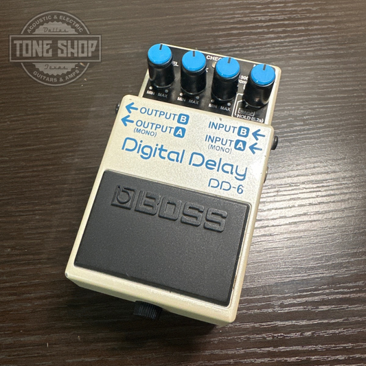 Top of Used Boss DD-6 Digital Delay.