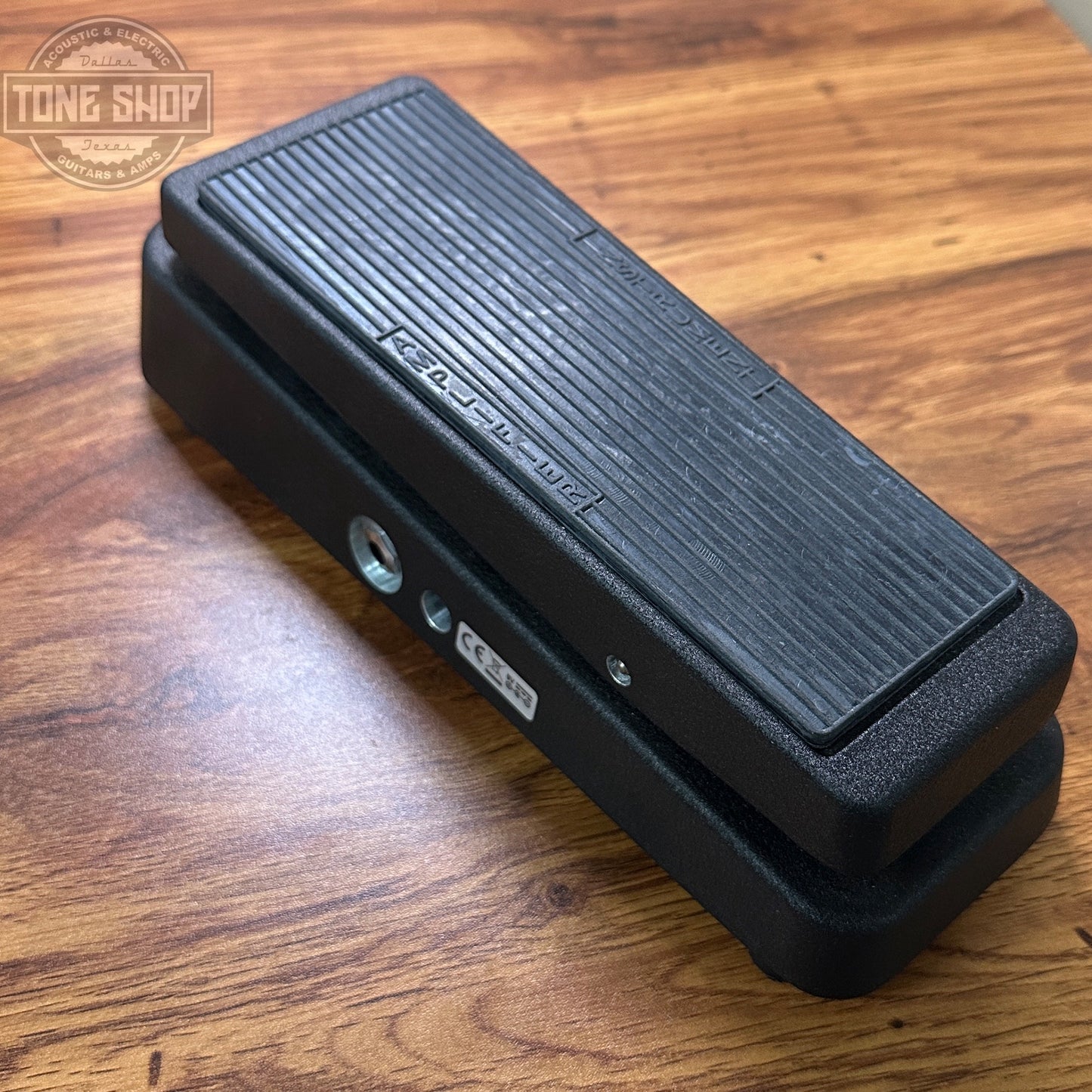 Top of Used Dunlop Cry Baby Wah.