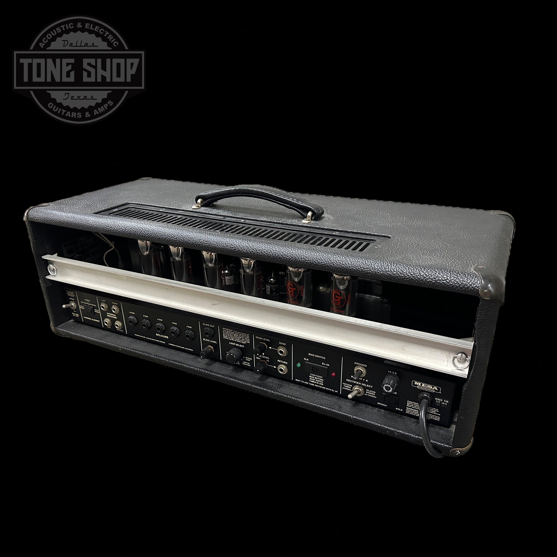 Used Mesa Boogie Dual Rectifier Trem-O-Verb 2 Channel 100 Watt Head TS –  Tone Shop Guitars