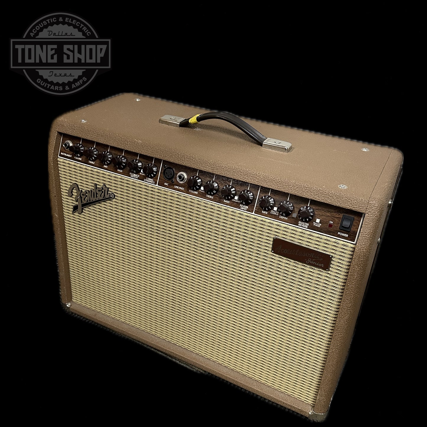 Front of Used Fender Acoustasonic Junior Combo.