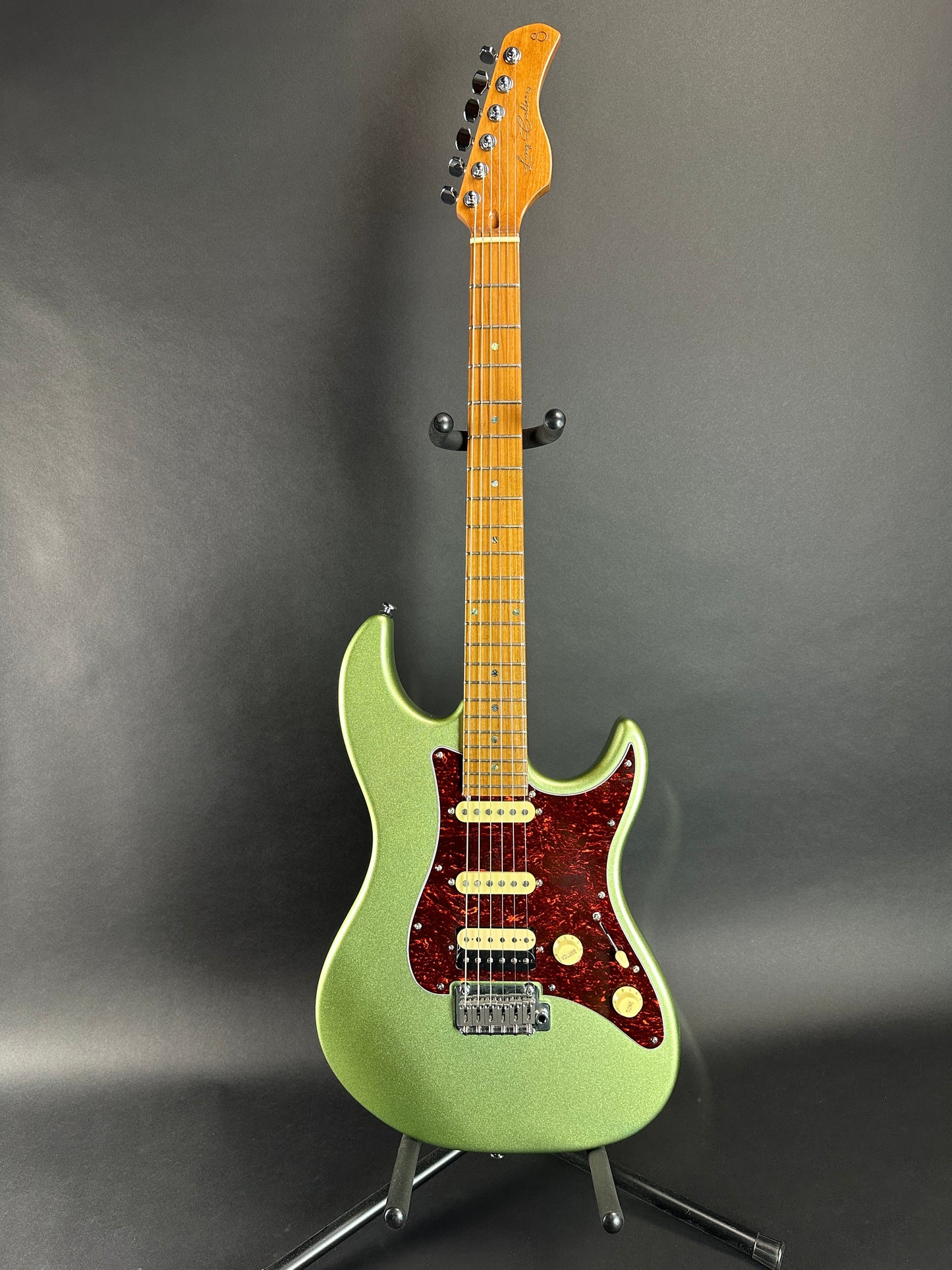 Full front of Used Sire Larry Carlton S7 Sherwood Green.