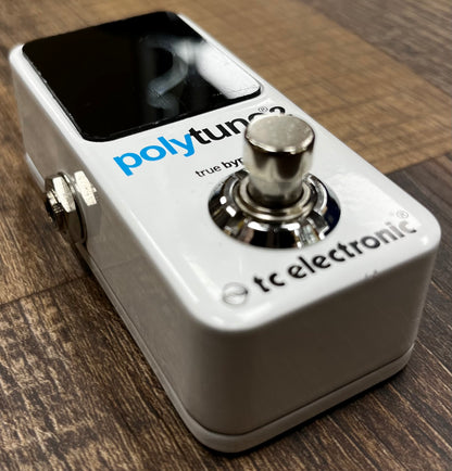 Side of Used TC Electronic Polytune 2 Pedal TFW48