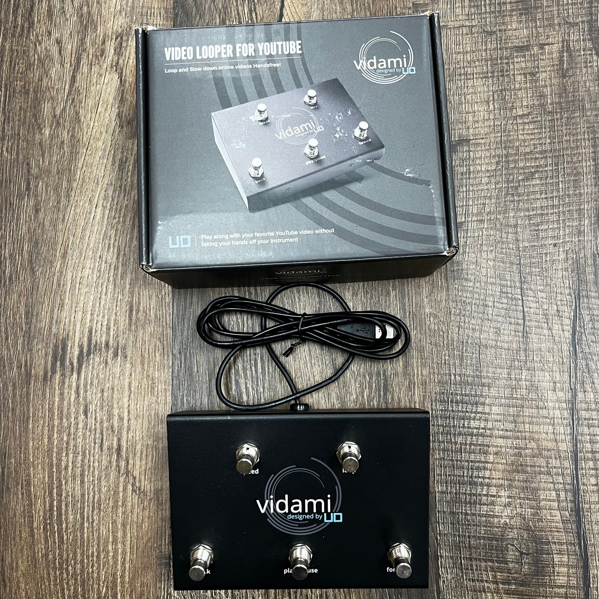 Top w/box of Used Vidami Playback Pedal w/box TFW37