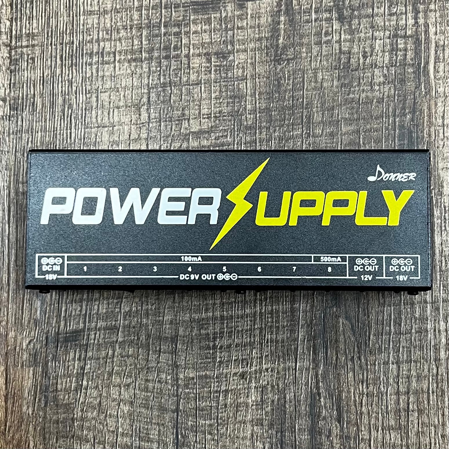 Top of Used Donner Pedal Power Supply TFW53