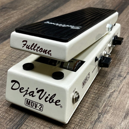 Side of Used Fulltone Mini Deja Vibe MDV-2 Chorus / Vibrato Pedal TFW56