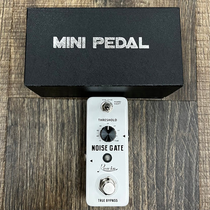 Top of w/box of Used Mini Pedal Effects Noise Gate w/box TFW66