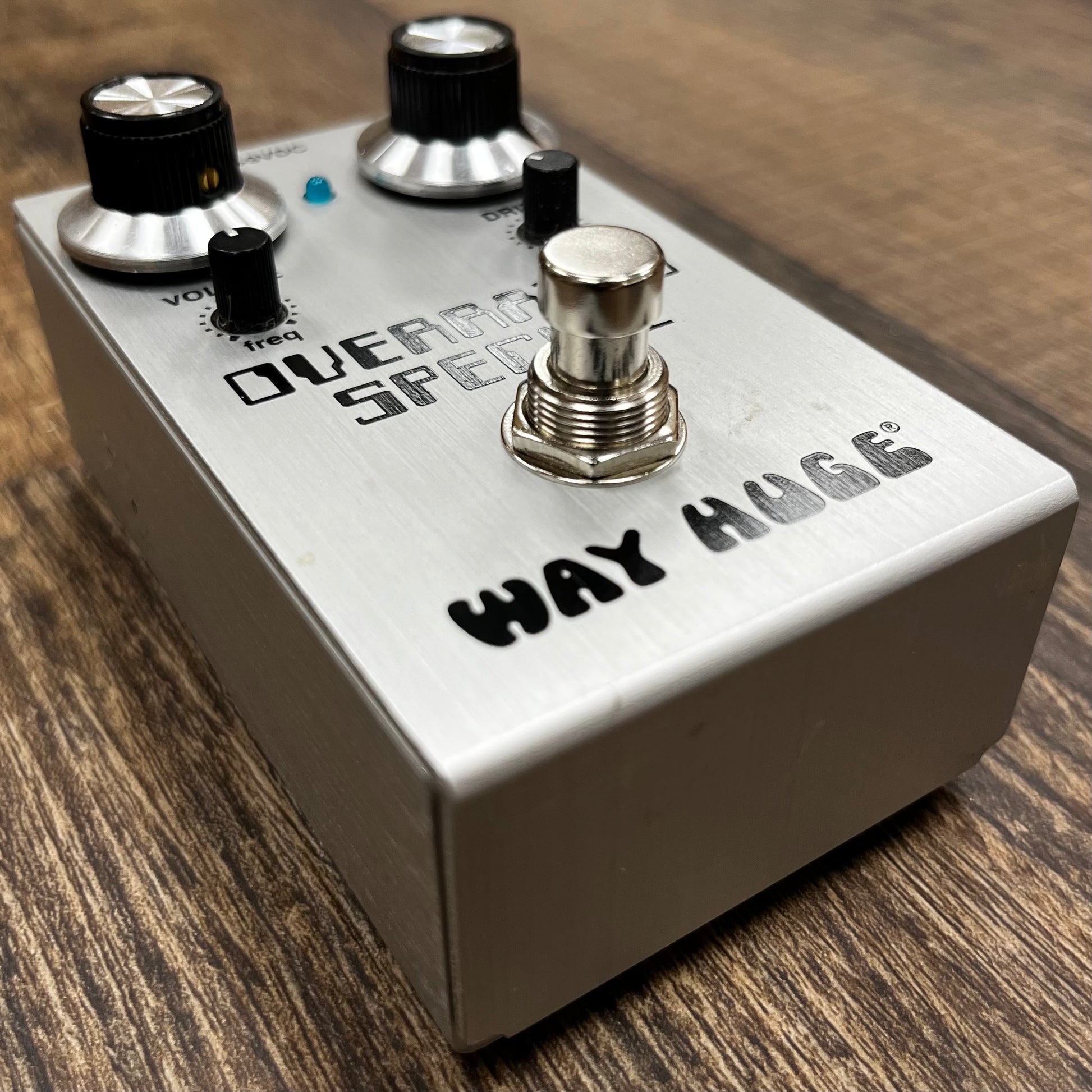 Side of Used Way Huge Overrated Special WM28 Overdrive Pedal w/box TFW78