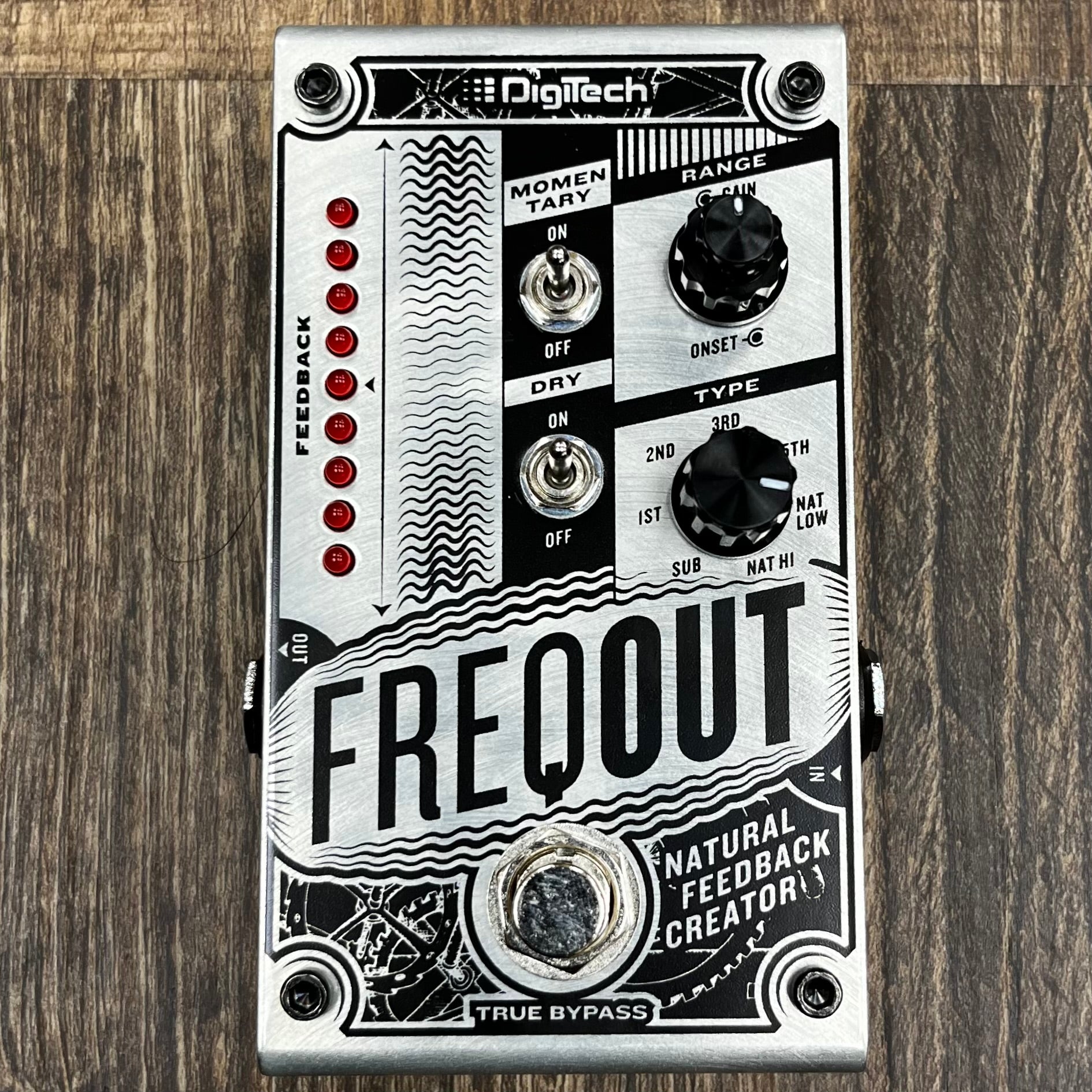 Used Digitech Freqout Natural Feedback Creator Pedal w/box TFW86 – Tone  Shop Guitars