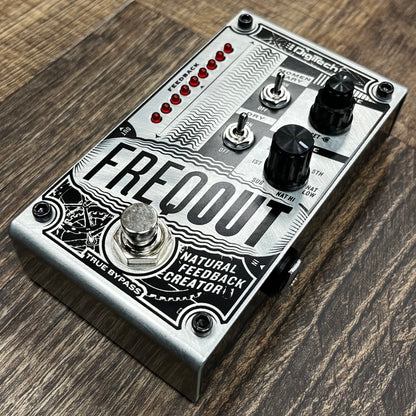 Side of Used Digitech Freqout Natural Feedback Creator Pedal w/box TFW86