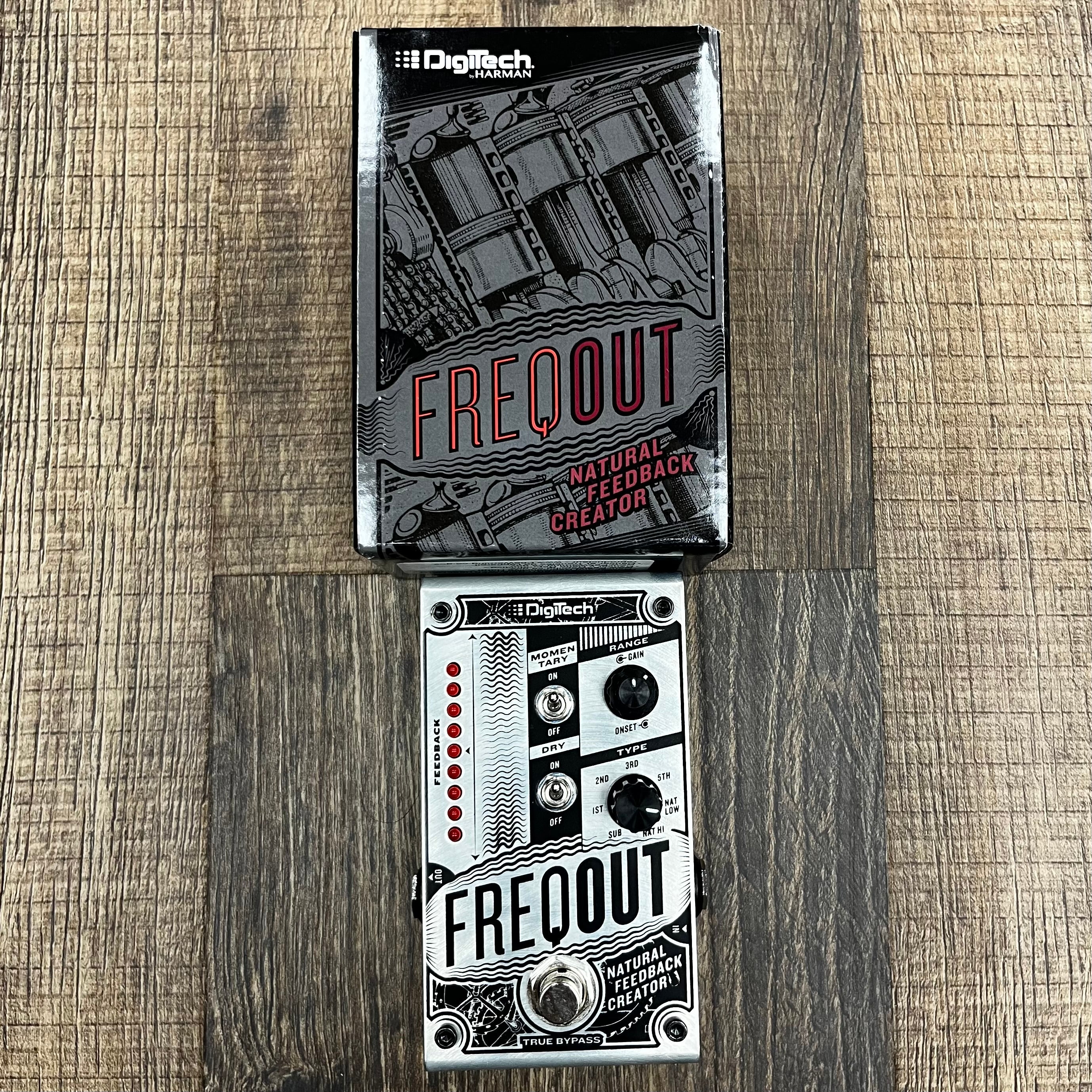 Used Digitech Freqout Natural Feedback Creator Pedal w/box TFW86 – Tone  Shop Guitars