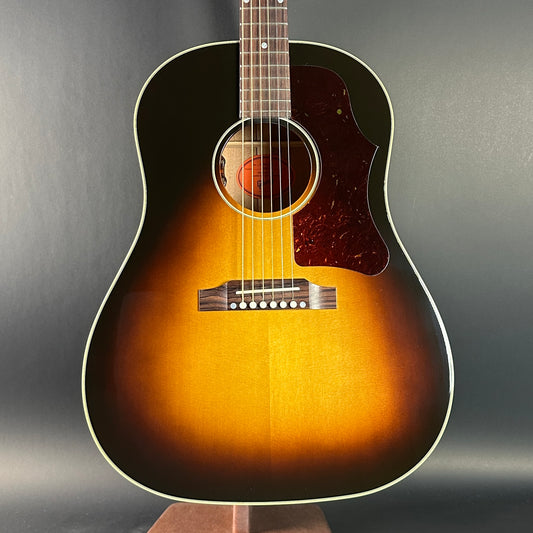 Front of Used 2024 Gibson Demo Shop 50s J-45 Sunburst.