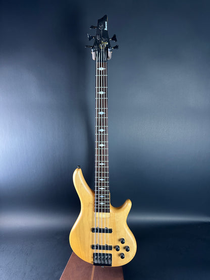 Full front of Used 1992 Ibanez GT Series 5-String Bass.