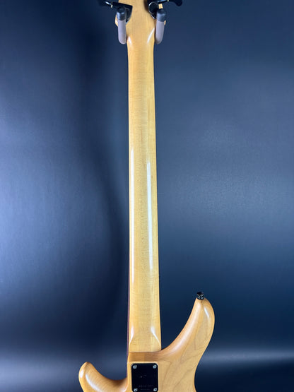 Back of neck of Used 1992 Ibanez GT Series 5-String Bass.