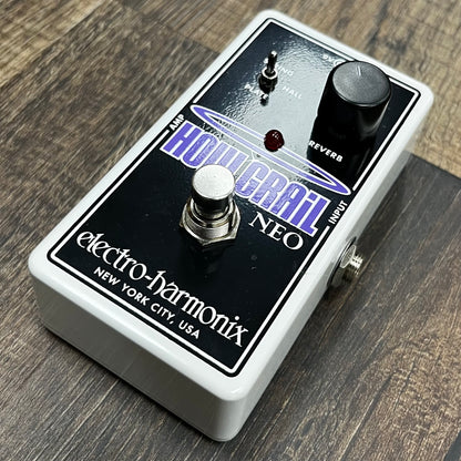 Side of Used EHX Electro-Harmonix Holy Grail Neo Reverb Pedal w/box TFW119