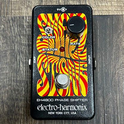 Top of Used EHX Electro-Harmonix Nano Stone EH4800 Phase Shifter w/box TFW118