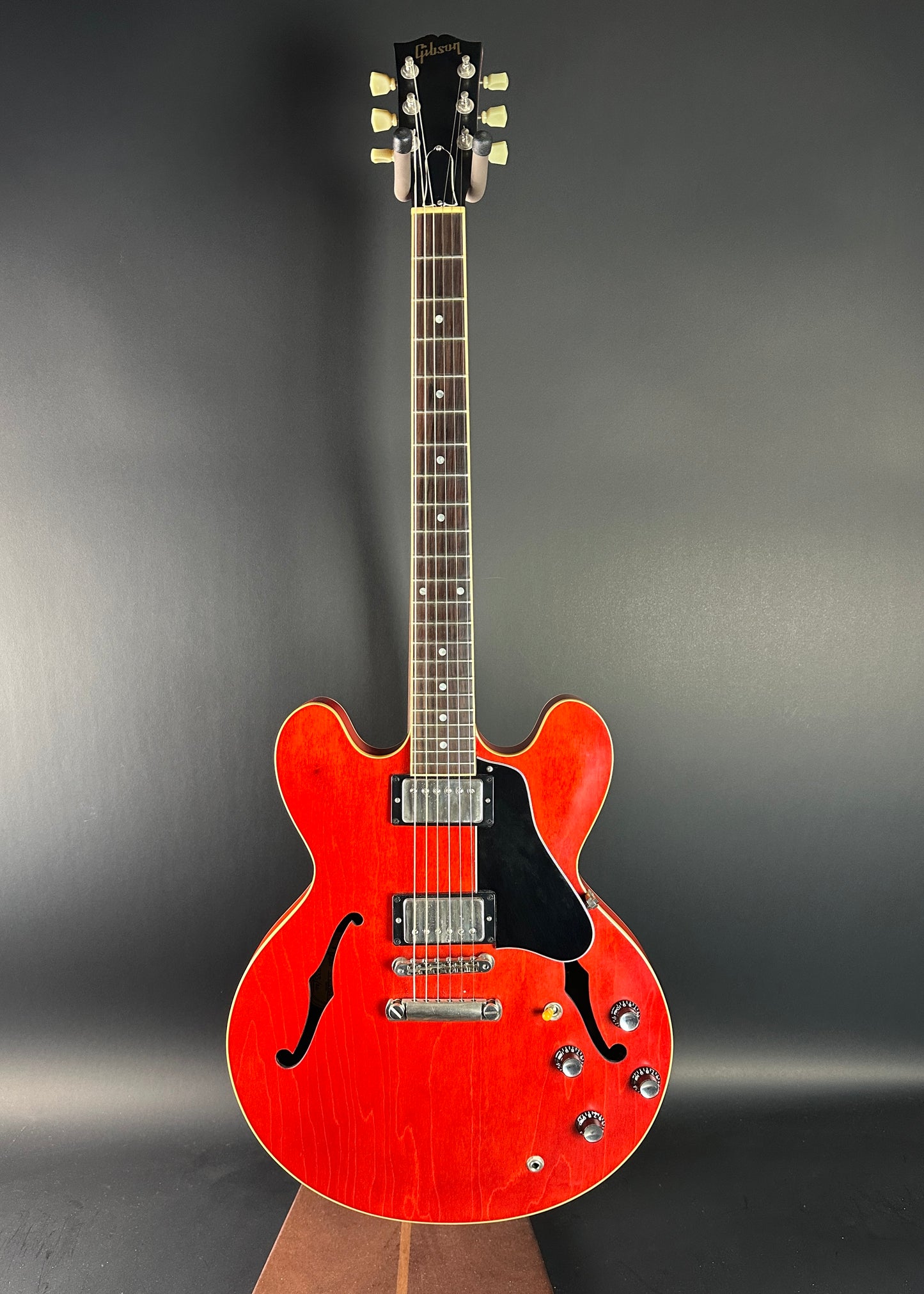 Full front of Used 2003 Gibson ES-333 Cherry.