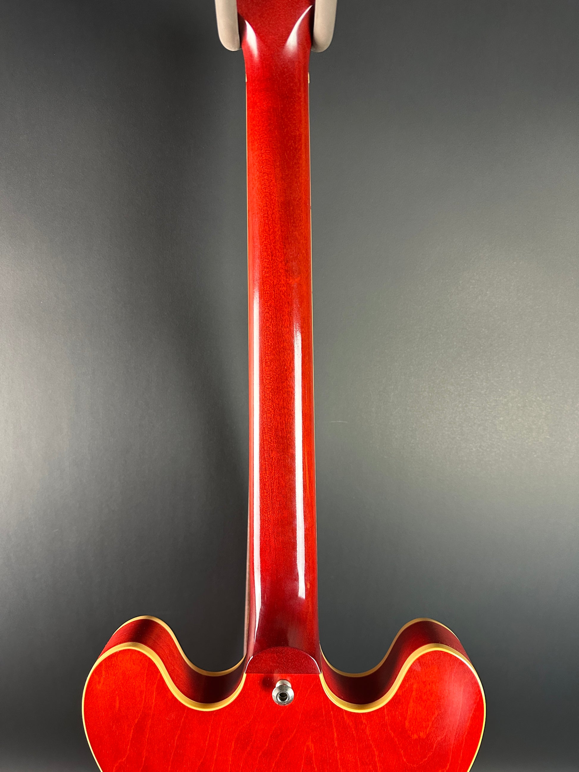 Back of neck of Used 2003 Gibson ES-333 Cherry.