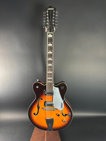 Full front of Used Gretsch G5422-12 Sunburst.