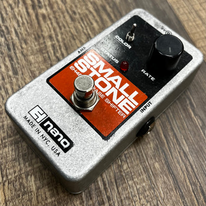 Side of Used EHX Electro-Harmonix Nano Small Stone Phaser Shifter Pedal TFW147