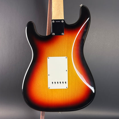 Back of Used 2005 Fender 1960 Stratocaster NOS Sunburst.