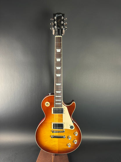 Full front of Used Gibson Les Paul Standard 60s Iced Tea.