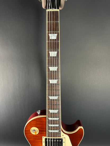 Fretboard of Used Gibson Les Paul Standard 60s Iced Tea.