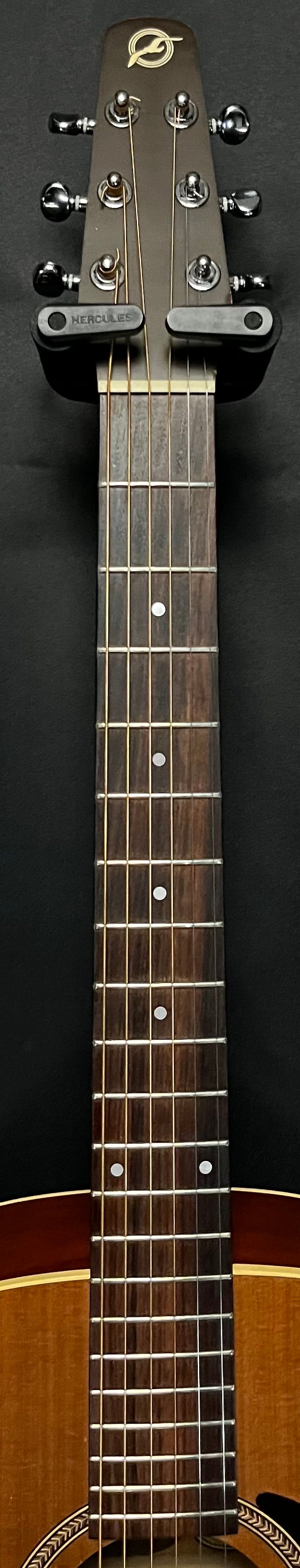 Neck of Used Seagull S6 + Cedar Acoustic Guitar TFW160