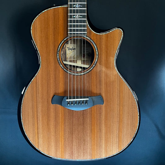 Front of Used 2023 Taylor 914CE Builder's Edition Sinker Redwood / Honduran w/Case MINT TFW166