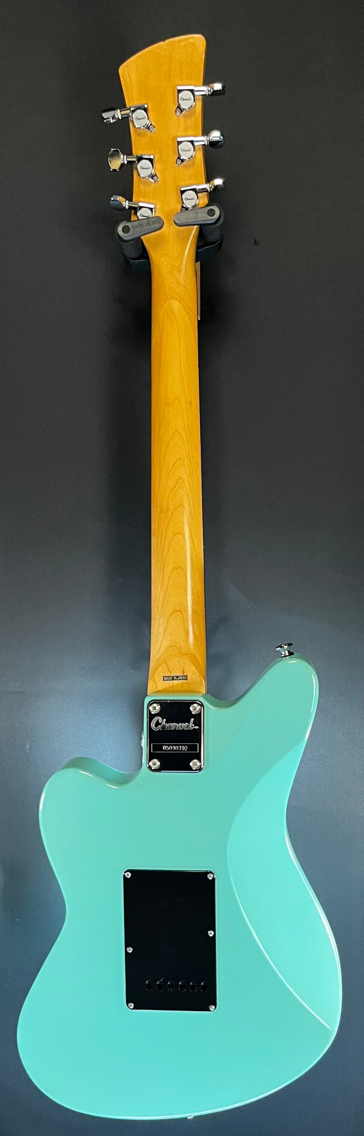 Used 2005 Charvel Surfcaster HSS Surf Green Made in Japan TFW174