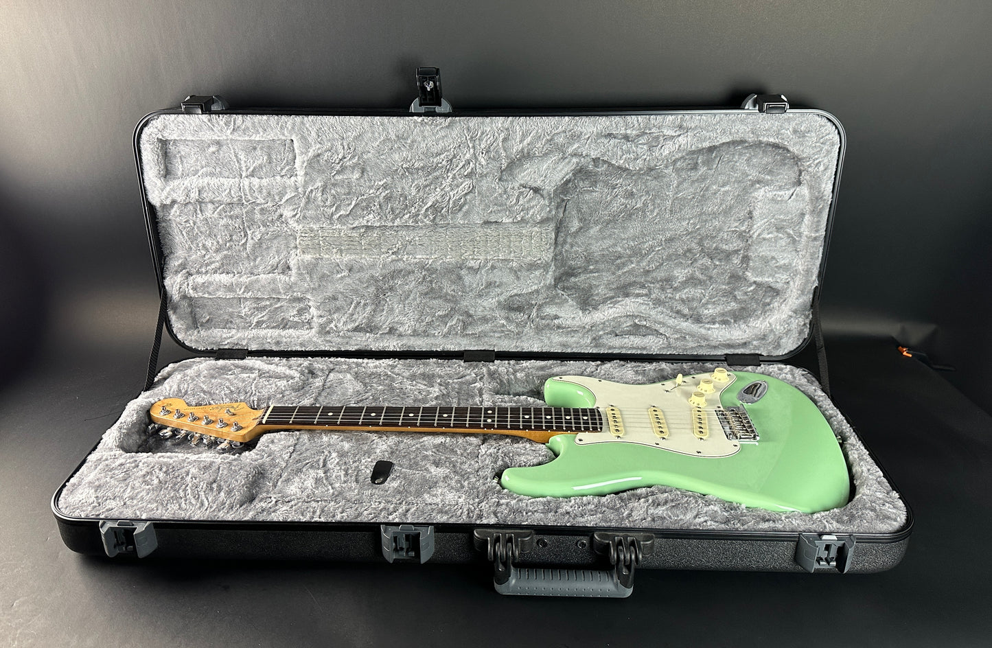 Used Fender American Professional II Surf Green Roasted Neck in case.