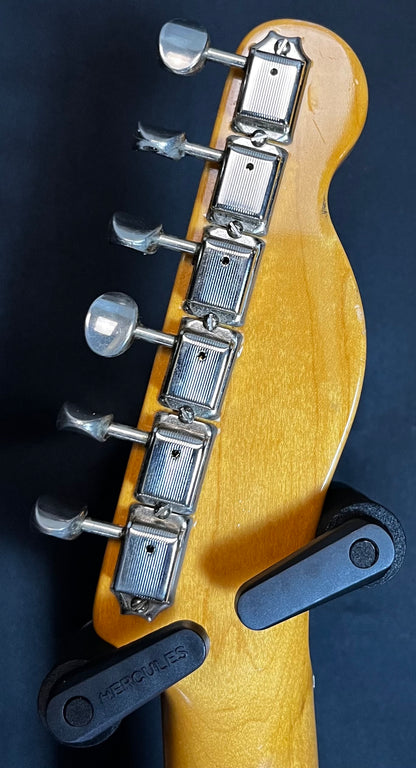 Back of headstock of Used 2003 Fender American Vintage '52 Telecaster Left Handed Butterscotch Blonde w/case TFW178