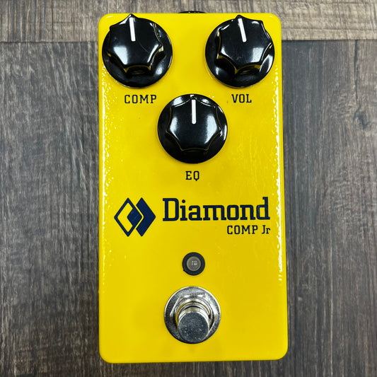 Top of Used Diamond Pedals Comp Jr Guitar Compressor Pedal w/Box TFW216