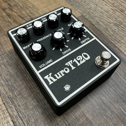 Side of Used Kuro Custom Audio T120 Matamp GT120 Preamp Pedal w/Box TFW208