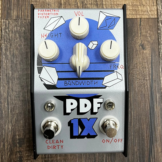 Top of Used Stone Deaf FX PDF-1X Distortion Filter Pedal w/Box TFW190