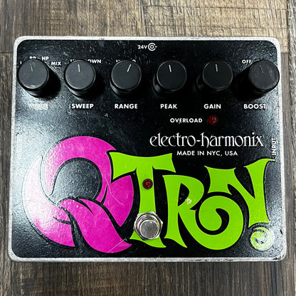 Top of Used EHX Electro-Harmonix Q-Tron Envelope Filter Pedal TFW219