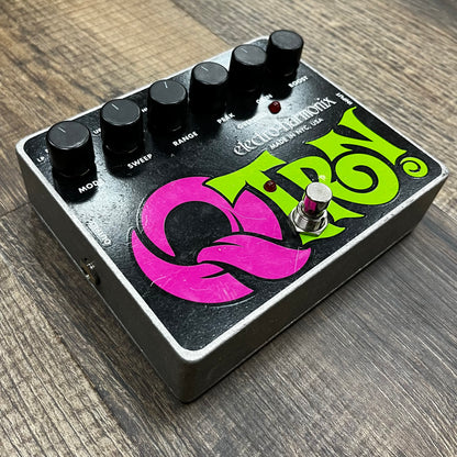 Side of Used EHX Electro-Harmonix Q-Tron Envelope Filter Pedal TFW219