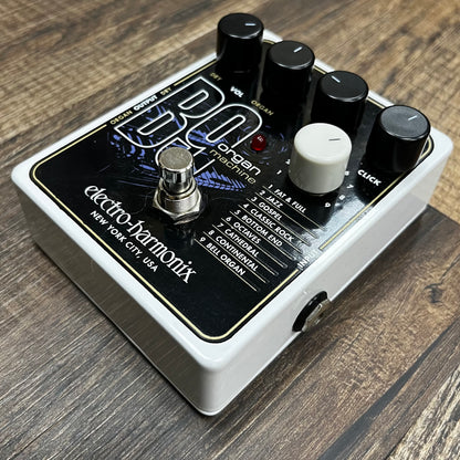 Side of Used EHX Electro-Harmonix B9 Organ Machine Pedal TFW231