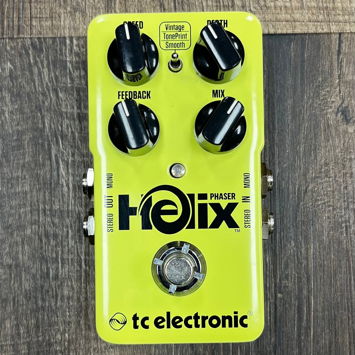 Top of Used TC Electronic Helix Phaser Pedal TFW227