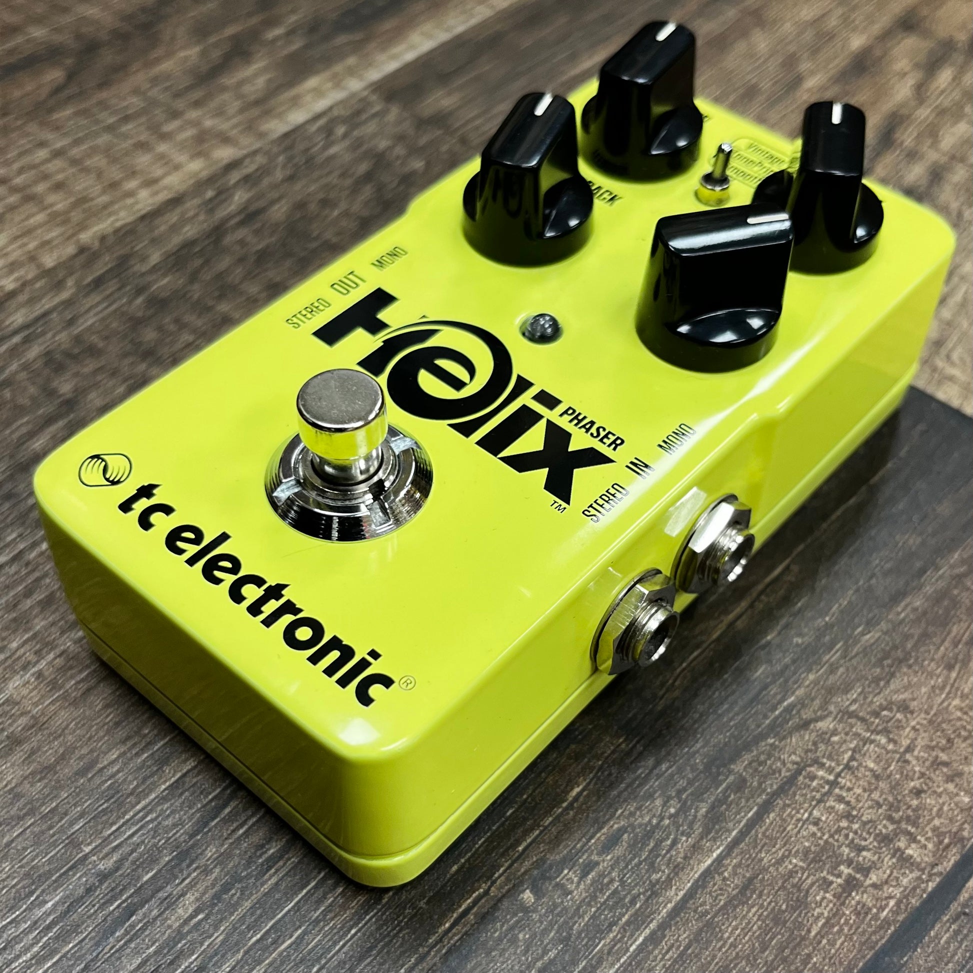 Side of Used TC Electronic Helix Phaser Pedal TFW227