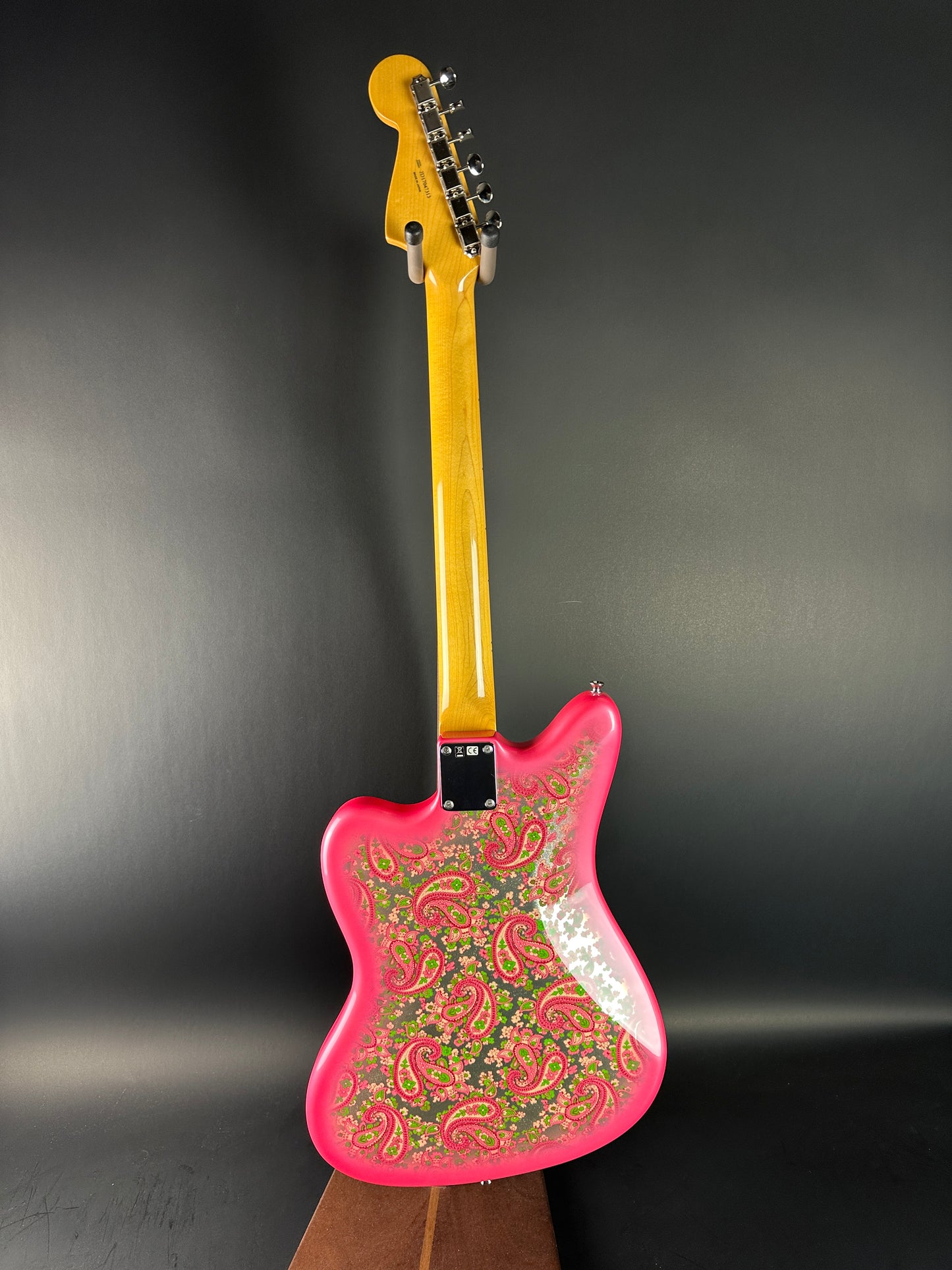 Full back of Used Fender MIJ Jazzmaster Paisley.