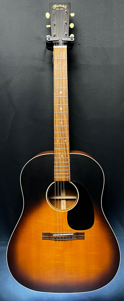 Full front of Used Martin DSS-17 Whiskey Sunset w/softshell case TFW255