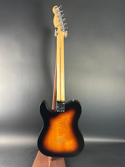 Full back of Used 2021 Fender Deluxe Nashville Telecaster Sunburst.