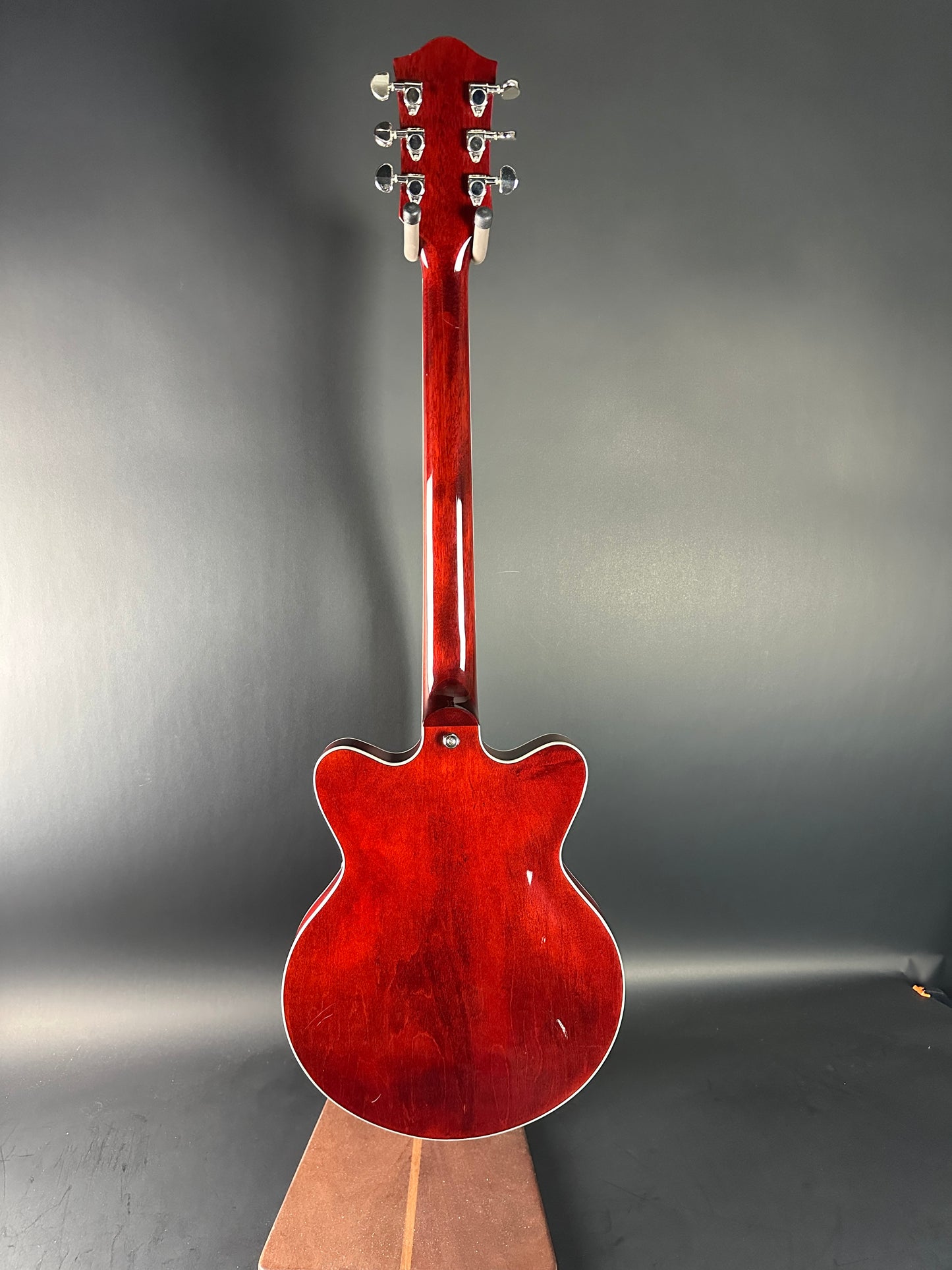 Full back of Used Gretsch G2655T Cherry.