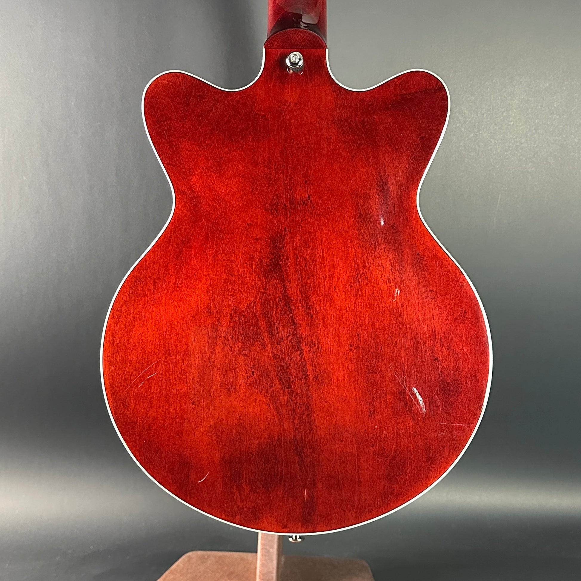 Back of Used Gretsch G2655T Cherry.