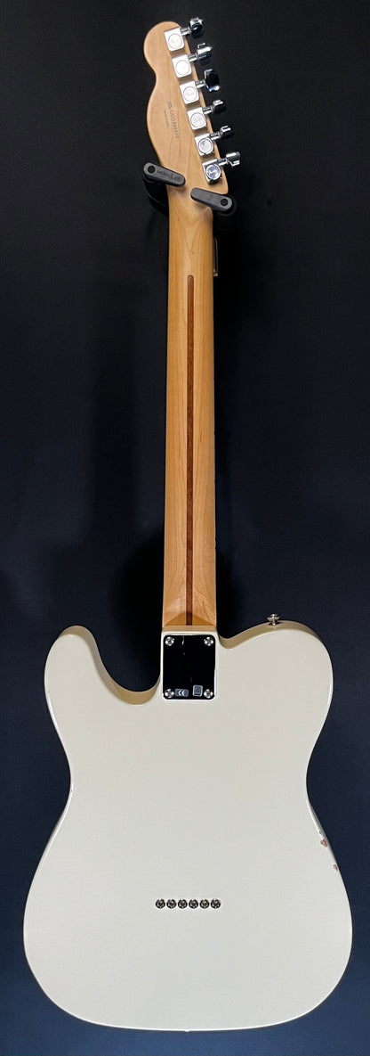 Full back of Used 2013 Fender American Special Telecaster Olympic White w/bag TFW257