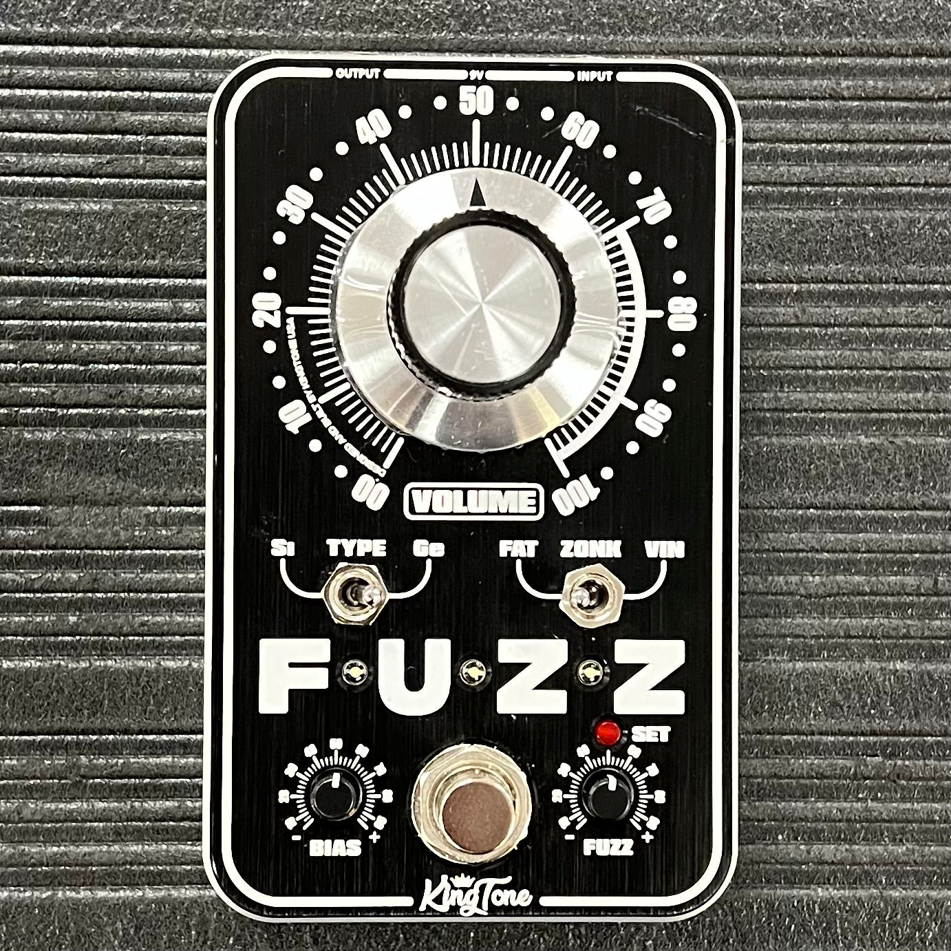 Top of Used KingTone Fuzz V2 Fuzz Pedal TSS3662