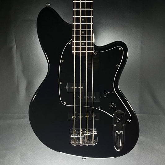 Front of Used Ibanez TMB30 Talman Bass Black TFW272