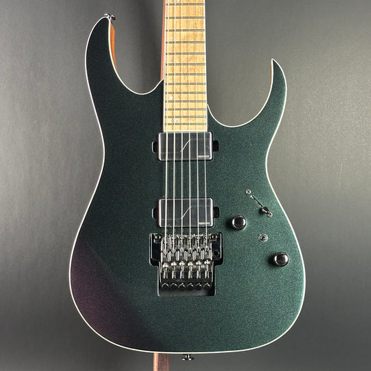 Front of Used Ibanez RG1520OM-PRT.