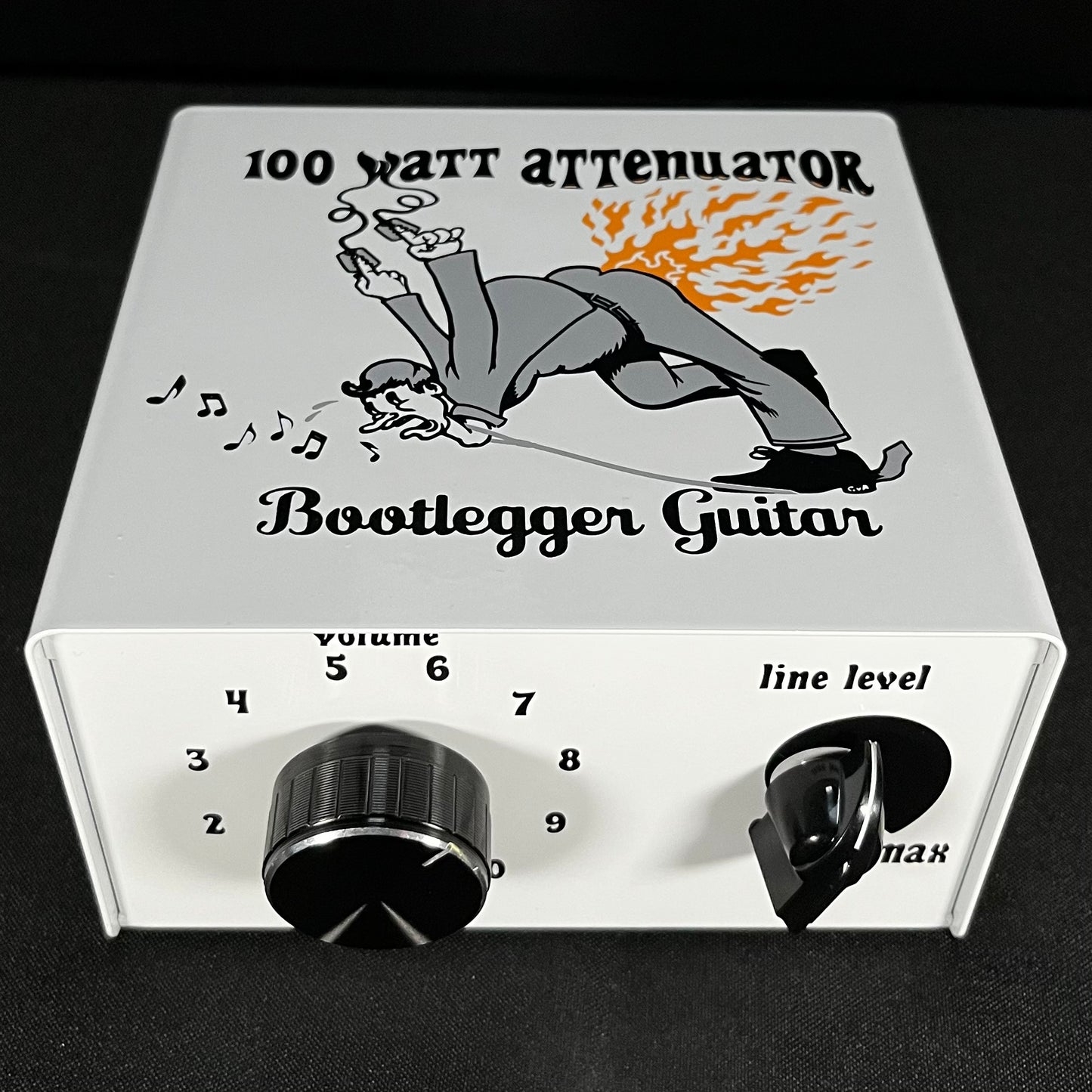 Front top of Used Bootlegger 100W Guitar Amp Attenuator TFW288