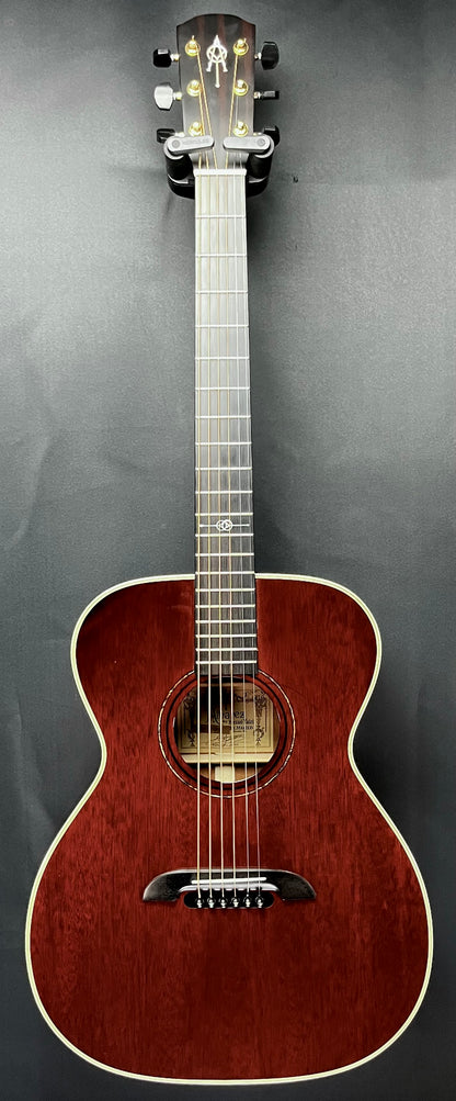 Full front of Used Alvarez Yairi FYM66HD Honduran w/K&K Sound Pure Mini Pickup w/case TFW296